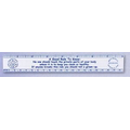 8" x 1-1/4" Custom Printed Rulers (1 Side/1 Color)